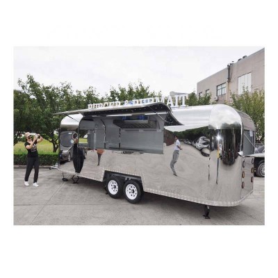 Airstream Outdoor Food Truck Container Catering Trailer For Sale